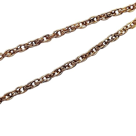 Vintage BGE Sterling Silver 925 Gold Vermeil Terrier Dog Pendant Necklace 18” - Picture 6 of 13